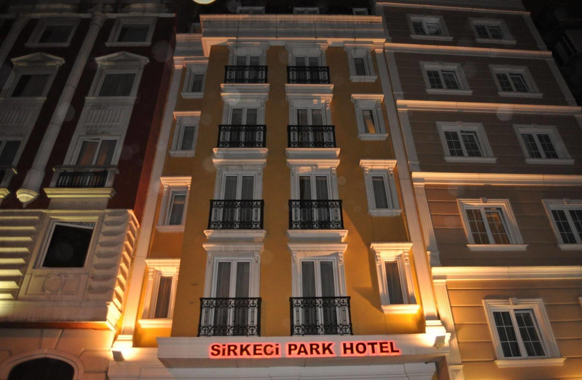Sirkeci Park Hotel Istanbul Exterior foto
